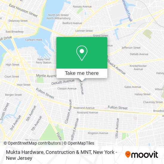 Mukta Hardware, Construction & MNT map