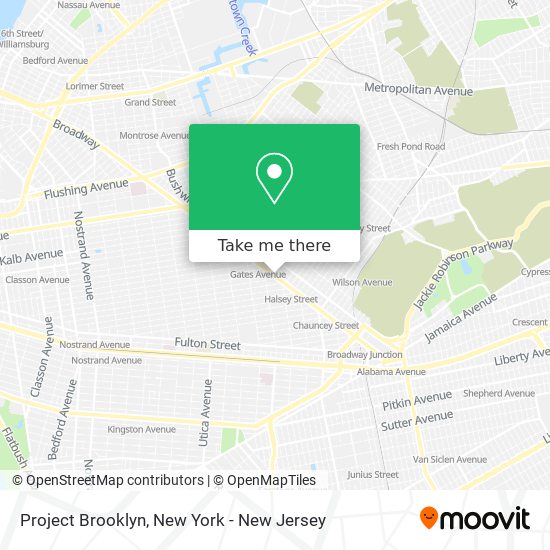 Project Brooklyn map