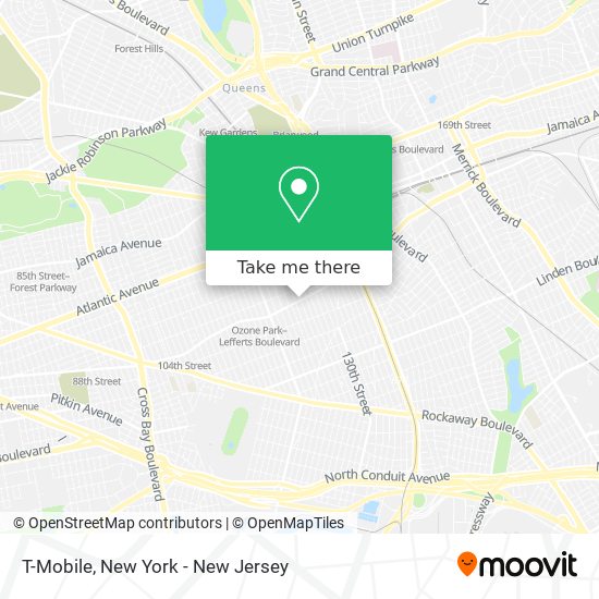 T-Mobile map