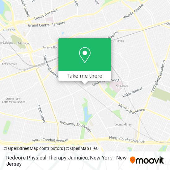 Mapa de Redcore Physical Therapy-Jamaica