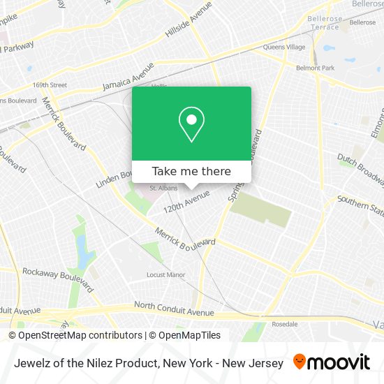 Jewelz of the Nilez Product map