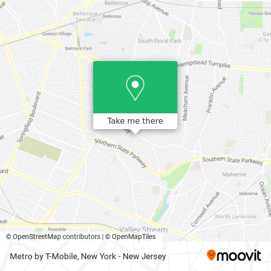 Metro by T-Mobile map