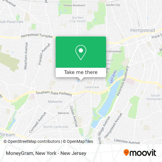 MoneyGram map