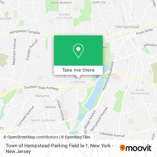 Mapa de Town of Hempstead-Parking Field la-1