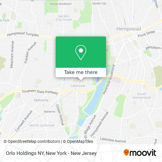 Mapa de Orlo Holdings NY