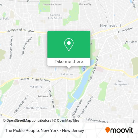 The Pickle People map