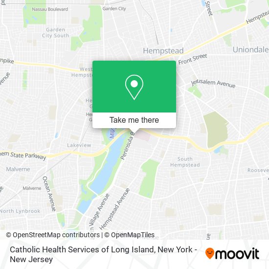 Catholic Health Services of Long Island map