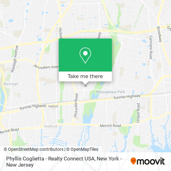 Mapa de Phyllis Coglietta - Realty Connect USA