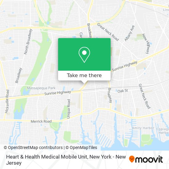 Mapa de Heart & Health Medical Mobile Unit