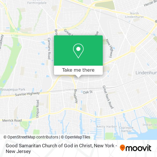 Good Samaritan Church of God in Christ map