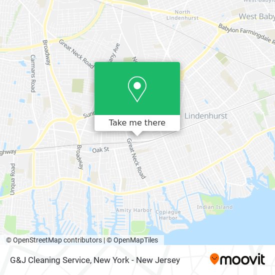 G&J Cleaning Service map