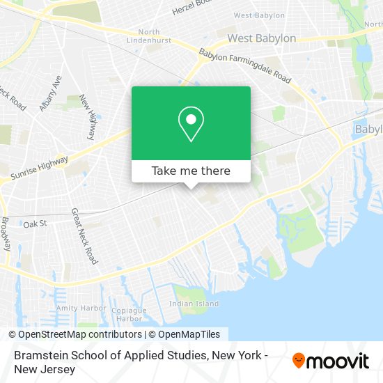 Mapa de Bramstein School of Applied Studies