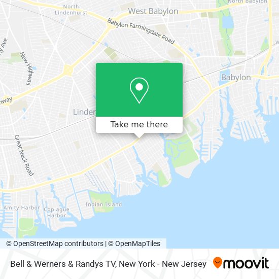 Mapa de Bell & Werners & Randys TV
