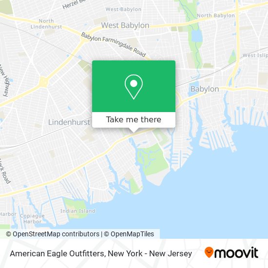 American Eagle Outfitters map