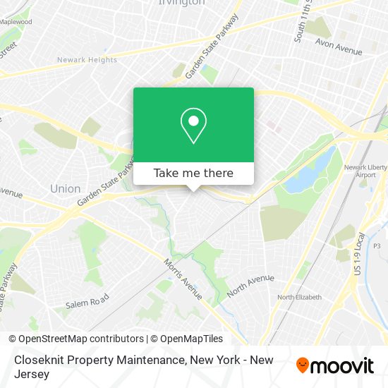 Closeknit Property Maintenance map