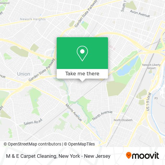 Mapa de M & E Carpet Cleaning