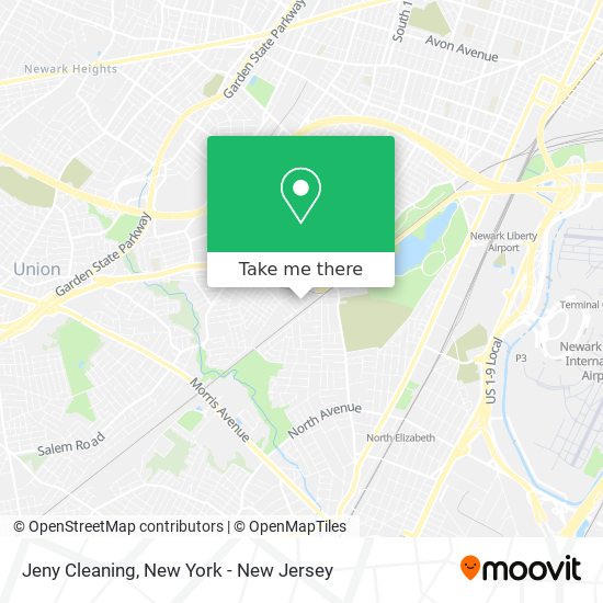 Jeny Cleaning map