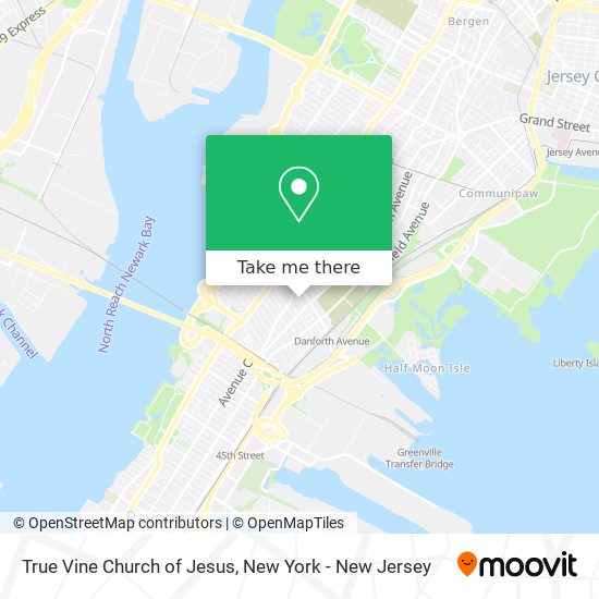 Mapa de True Vine Church of Jesus