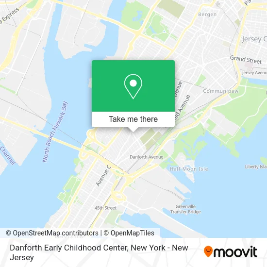 Danforth Early Childhood Center map