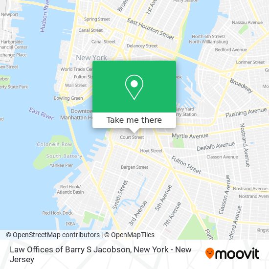 Law Offices of Barry S Jacobson map