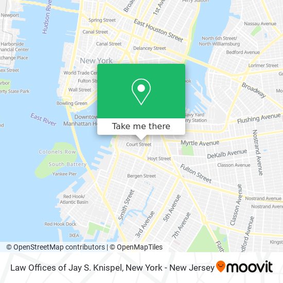 Law Offices of Jay S. Knispel map