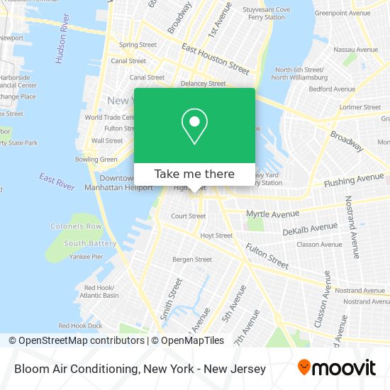 Bloom Air Conditioning map