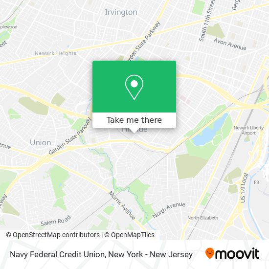 Navy Federal Credit Union map