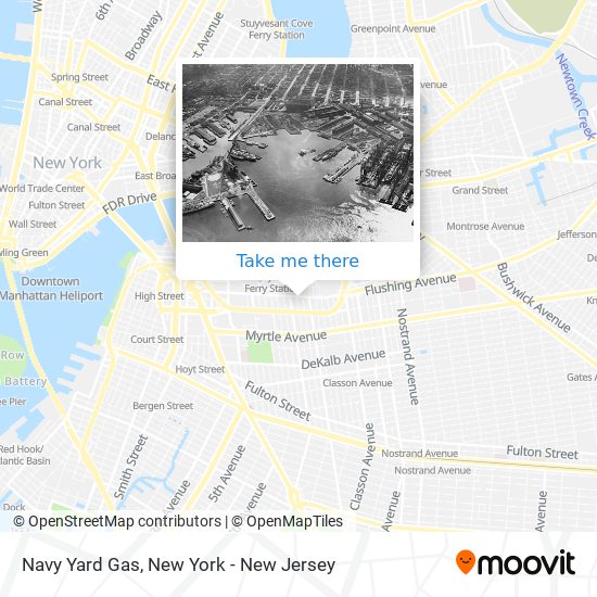 Navy Yard Gas map
