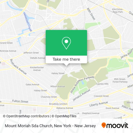 Mount Moriah Sda Church map