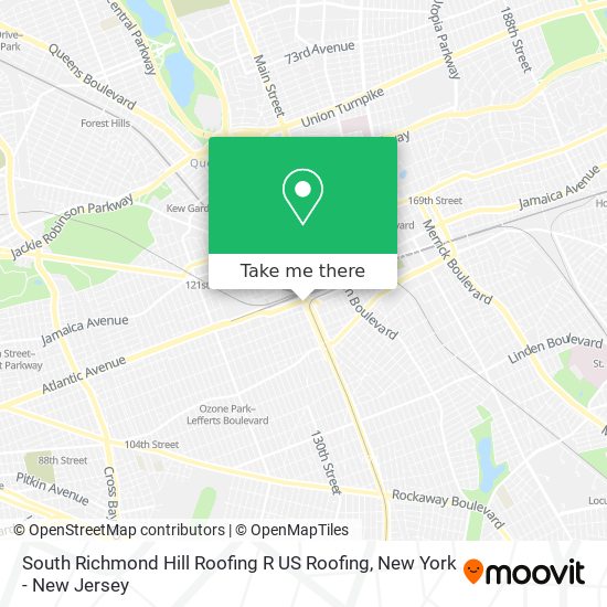 South Richmond Hill Roofing R US Roofing map