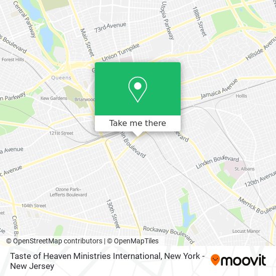 Mapa de Taste of Heaven Ministries International