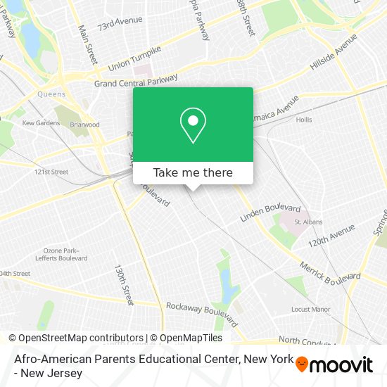 Mapa de Afro-American Parents Educational Center