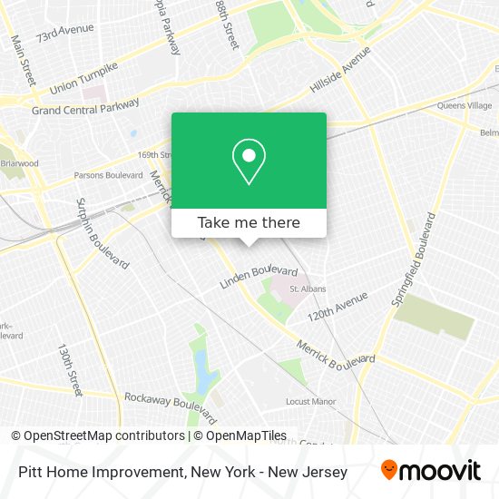 Pitt Home Improvement map