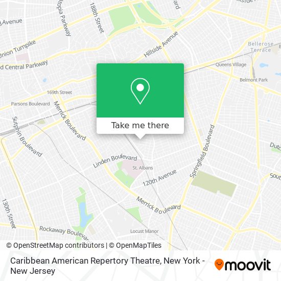 Caribbean American Repertory Theatre map