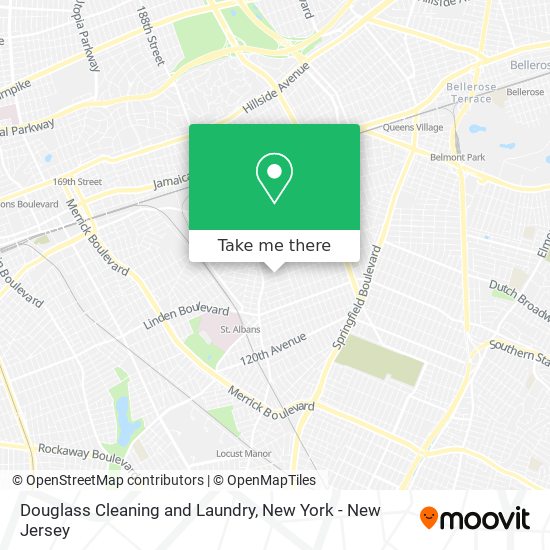 Douglass Cleaning and Laundry map