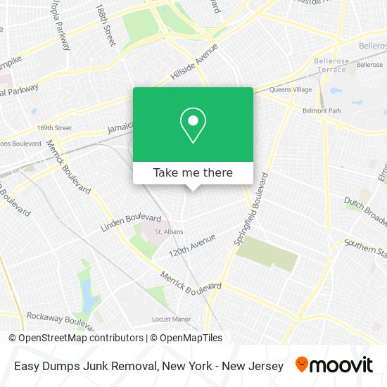 Easy Dumps Junk Removal map