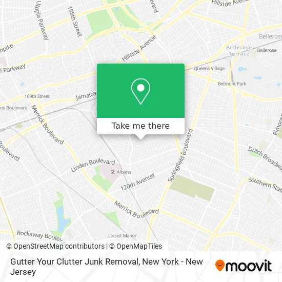 Gutter Your Clutter Junk Removal map