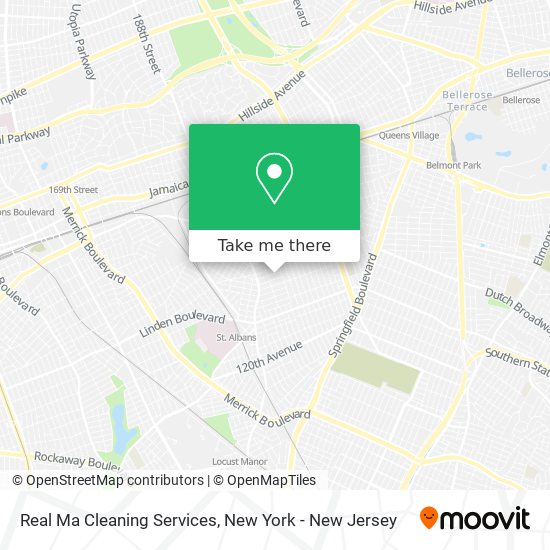 Mapa de Real Ma Cleaning Services