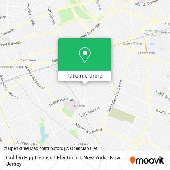 Golden Egg Licensed Electrician map