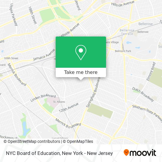 Mapa de NYC Board of Education