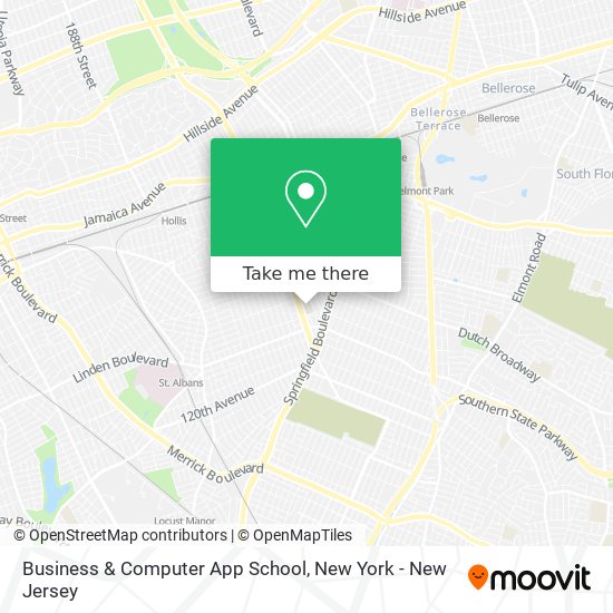 Mapa de Business & Computer App School