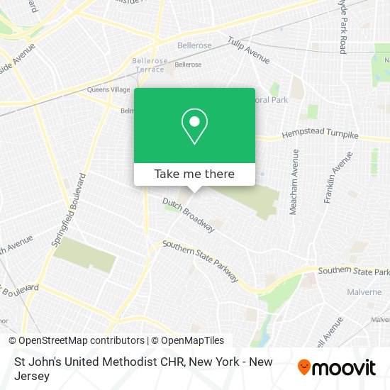 Mapa de St John's United Methodist CHR