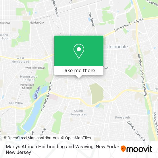 Marlys African Hairbraiding and Weaving map