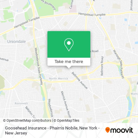 Goosehead Insurance - Phairris Nobile map