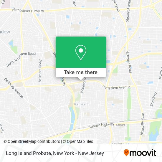 Mapa de Long Island Probate
