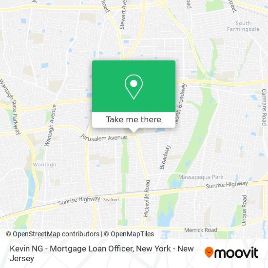 Mapa de Kevin NG - Mortgage Loan Officer