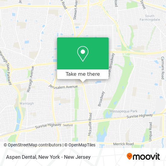 Mapa de Aspen Dental