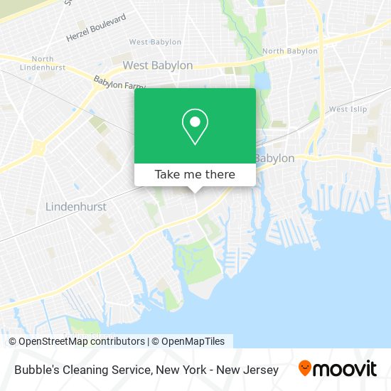 Mapa de Bubble's Cleaning Service