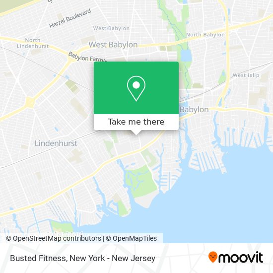Busted Fitness map