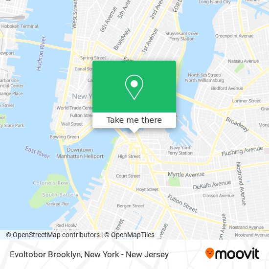 Mapa de Evoltobor Brooklyn